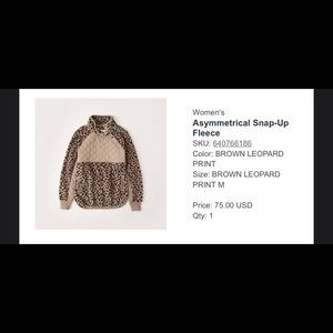 NWT - Leopard Jacket